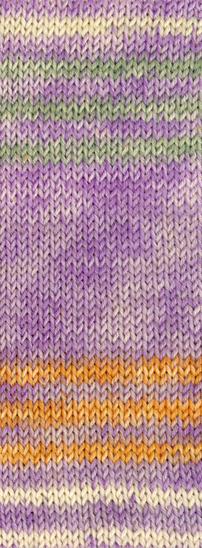 4116 Violett/Graulila/Rohweiß/Orange/Graugrün
