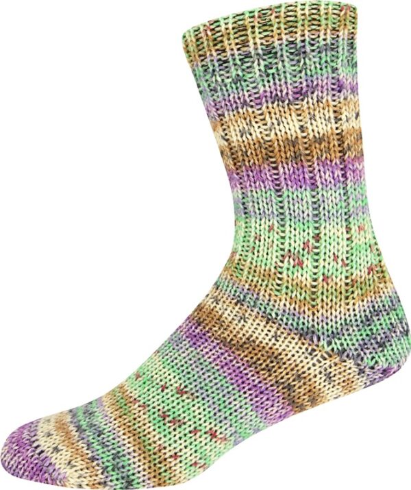 SUPERSOCKE 6-FACH SORT.376 SNOWFALL COLOR