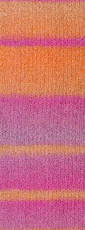 1 Orange/Pink/Safrangelb/Lila/Veilchenblau