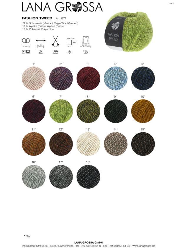 Lana Grossa FASHION TWEED