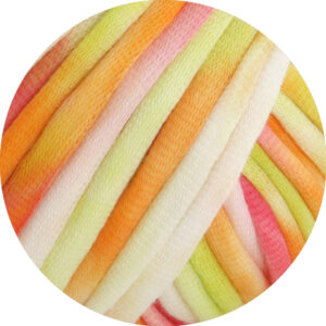2 Creme/Rosa/Orange/Pink/Zitrusgelb