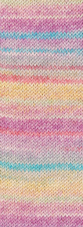 4455 Türkis/Hellgrau/Gelb/Hellbeige/Fuchsia/Rot/ Hellrot