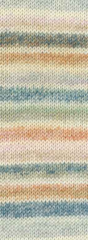 7768 Nougat/Natur/Hellgrau/Graugrün/Grünbeige/ Lachs/Blassrosa/Blaugrau