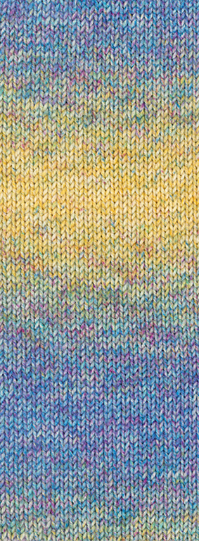 7231 Vanille/Gelb/Türkis/Blau/Orchidee