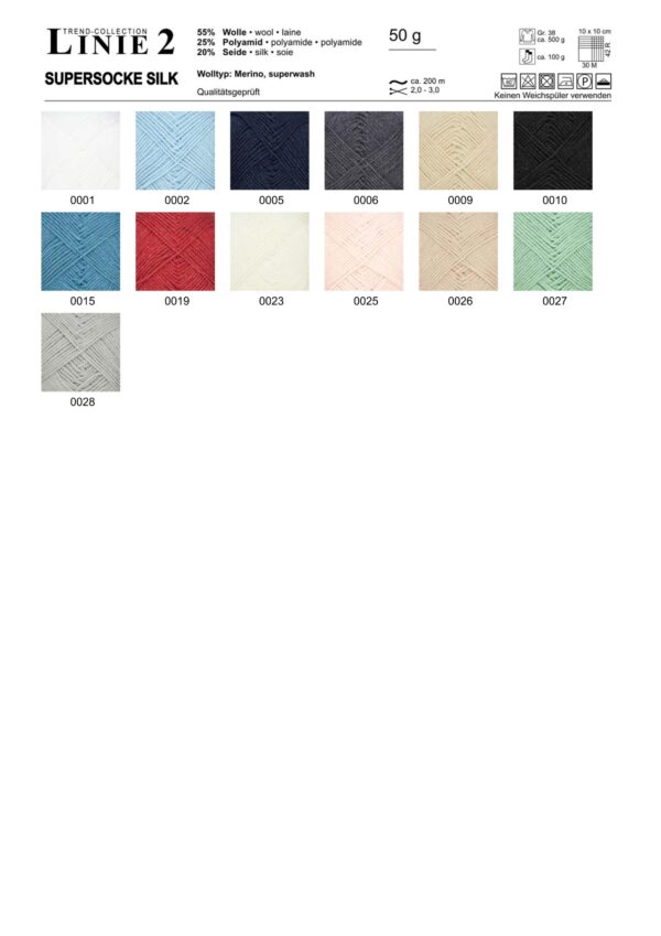 ONLine LINIE   2 SUPERSOCKE SILK