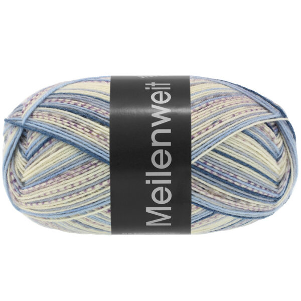 LANA GROSSA Mode mit Wolle Handels- und Vertriebs GmbH MW 100 DENIM MIX BLUE
