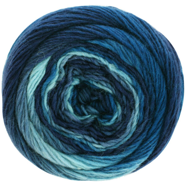 LANA GROSSA Mode mit Wolle Handels- und Vertriebs GmbH MEILENWEIT 100 COLOR MIX SOFT/MULTI