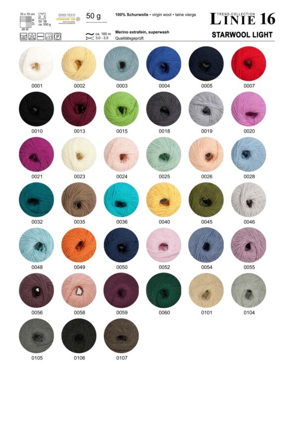 110016 ONLine LINIE 16 STARWOOL LIGHT