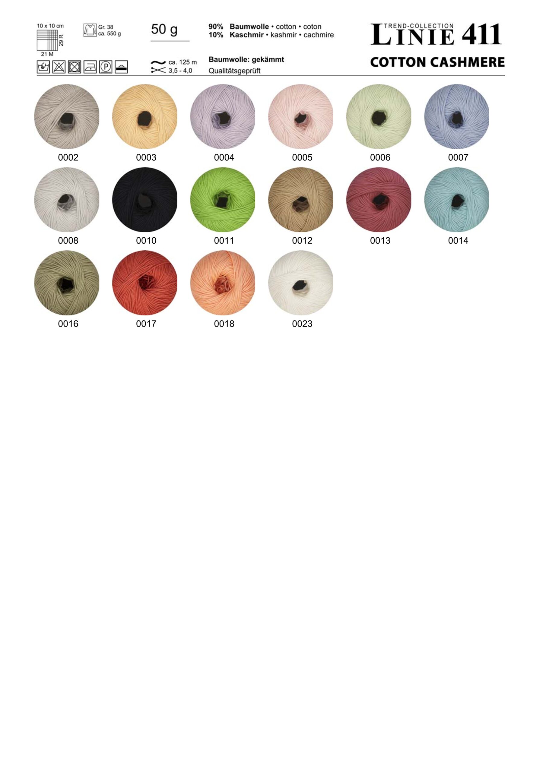 ONLine LINIE 411 COTTON CASHMERE