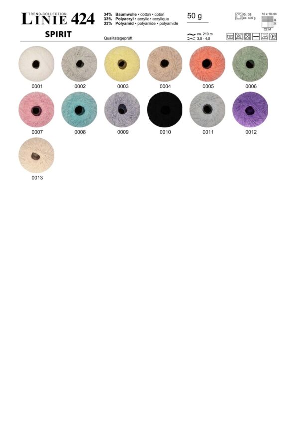 110424 ONLine LINIE 424 SPIRIT DESIGN COLOR