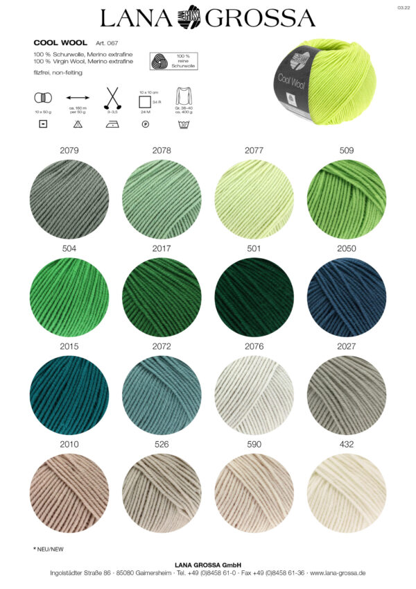 hw2022-cool-wool-farbkarte-merinowolle-lana-grossa5 LANA GROSSA Mode mit Wolle Handels- und Vertriebs GmbH COOL WOOL