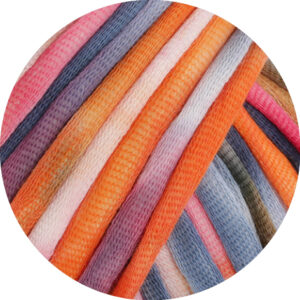 1 Ecru/Himbeer/Rosa/Orange/Graulila/Dunkelgrau/Khaki