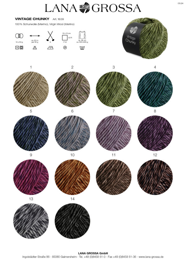 Lana Grossa VINTAGE CHUNKY