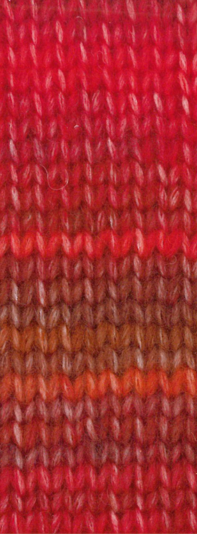 12 Wein-/Kirsch-/Feuerrot/Braunrot/Nougat