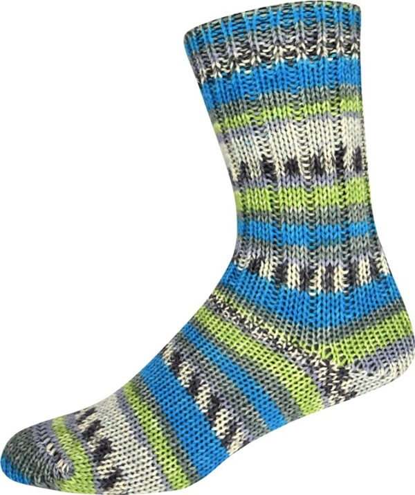 ONline-Klaus-Koch GmbH SUPERSOCKE 6-FACH SORT.386 DSCHUNGEL COLOR