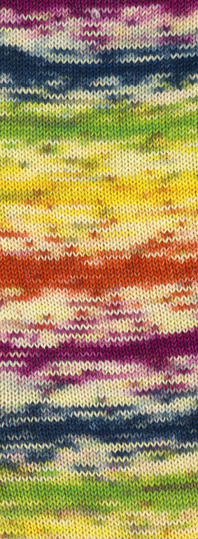 6201 Dunkelfuchsia/Ecru/Dunkelpetrol/Mai-/Olivgrün/ Zartgelb/Gelb/Orange/Tonrot