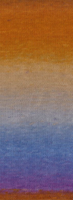4031 Ockergelb/Graubeige/Jeansblau/Violett/ Nouga