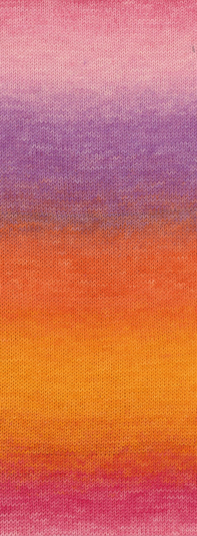 4039 Pink/Orange/Sandgelb/Rost/Graulila