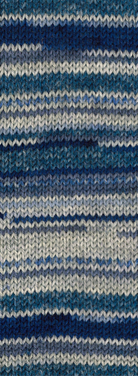 9637 Hellgrau/Hell-/Mittel-/Dunkel-/Petrol-/Jeansblau