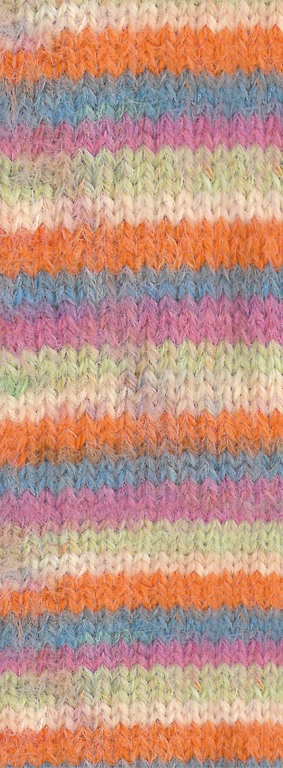 154 Dunkelgrau/Graublau/Fuchsia/Lichtgrün/ Creme/Orange