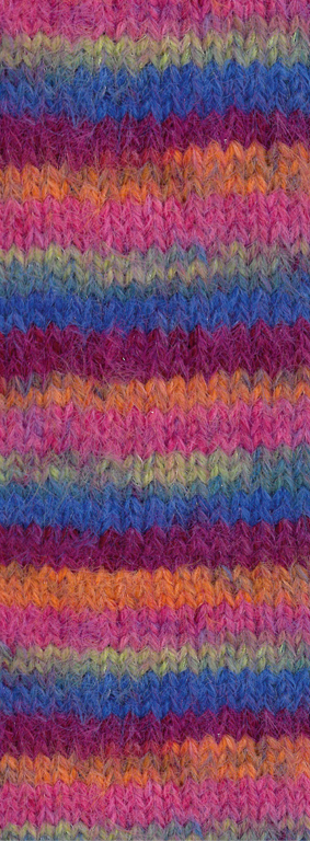 156 Blauviolett/Weinrot/Kürbis/Pink/Graugrün