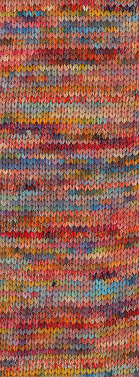 109 Rot/Mint/Orange/Hellblau/Gelb bunt