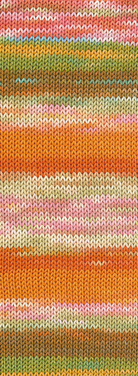 2022 Gelbgrün/Gelb-/Rotorange/Lachs/Weiß/Türkis/ Ocker/Zartgrün/Rosa