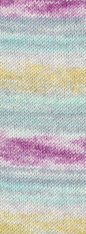 6171 Dunkelfuchsia/Hellgrau/Natur/Mint/Senfgelb