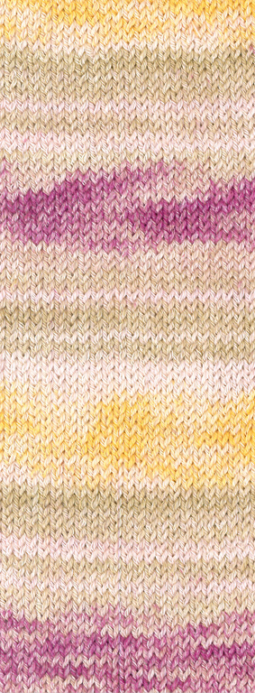 6172 Gelb/Hellbeige/Beige/Rosa/Dunkelfuchsia/ Natur