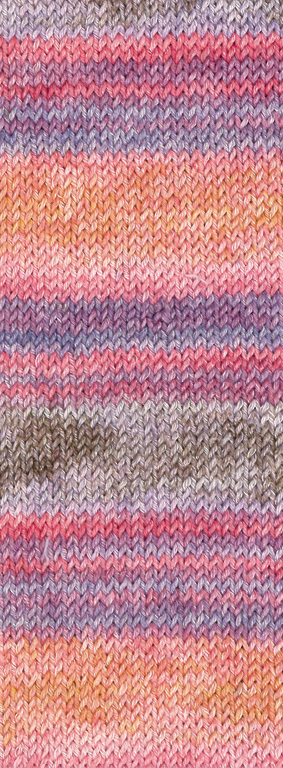6175 Rosa/Beere/Himbeer/Graubraun/Apricot/ Graulila/Hellgrau
