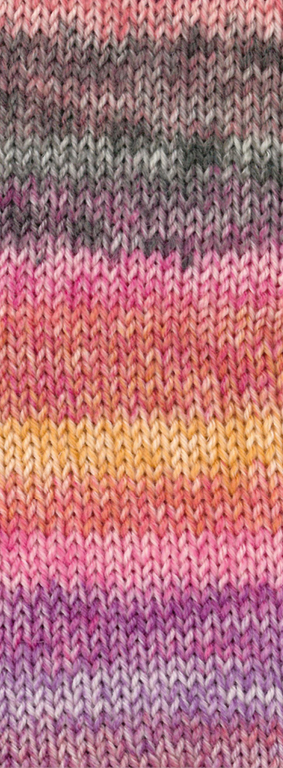257 Rotviolett/Pflaume/Flieder/Terrakotta/Dunkel-/ Mittelgrau/Pink/Safrangelb