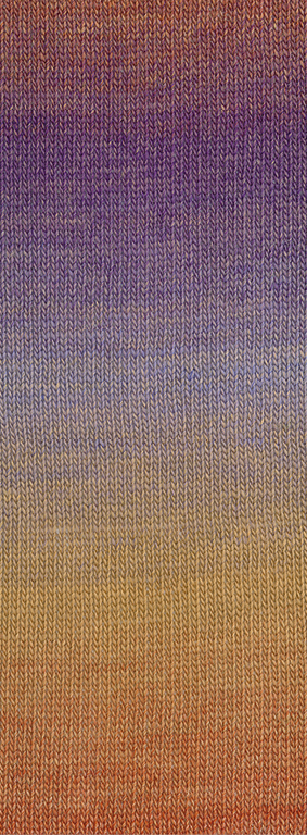 4039 Rotbraun/Rost/Nougat/Graulila/Violett
