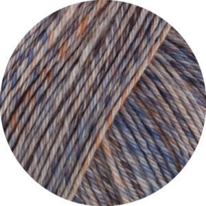 1018 Beige/Hell-/Dunkelgrau/Orange/Dunkelbraun meliert